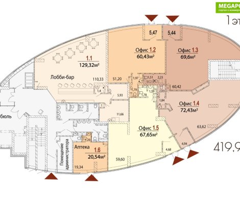 МФК«ЭЛЛИПС» - фото 2 МФК«ЭЛЛИПС» - фото 2