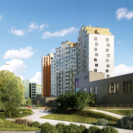 Фотография Современный офис 71 м2 в новом БЦ "Эллипс", МК Фарфоровый - фото 4