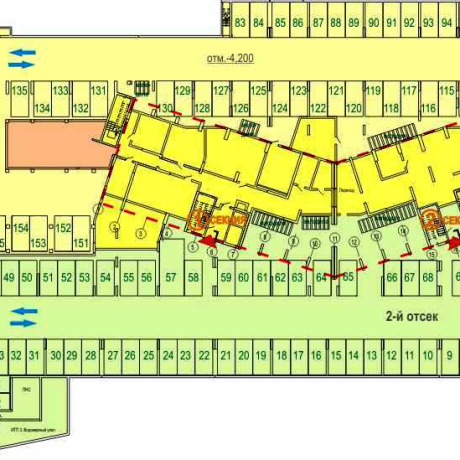 Фотография Продажа Застройщиком здания СПА в два уровня: банный комплекс, бассейн, фитнес. МК "Фарфоровый". - фото 16