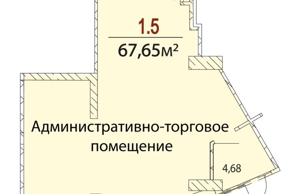 Торговое помещение 69,6м2 от Застройщика на 1 этаже строящегося БЦ ЭЛЛИПС, МК Фарфоровый, центр Минска - фото 10