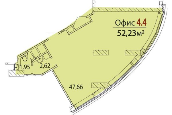 Современный офис 52 м2 в новом БЦ "Эллипс", МК Фарфоровый, Минск, - фото 2