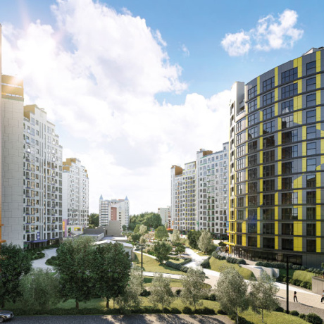 Фотография Современный офис 71 м2 в новом БЦ "Эллипс", МК Фарфоровый - фото 3