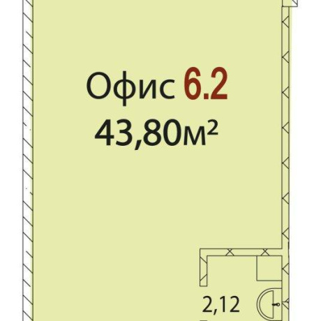 Фотография Современный офис 44 м2 в новом БЦ "Эллипс", МК Фарфоровый, Минск, - фото 2