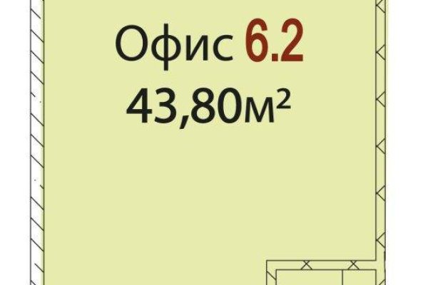 Современный офис 44 м2 в новом БЦ "Эллипс", МК Фарфоровый, Минск, - фото 2