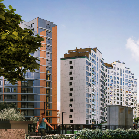 Фотография Продажа vip-офисов с террасами на 14-15 этажах в строящемся БЦ Эллипс от Застройщика, МК Фарфоровый, центр Минска - фото 1