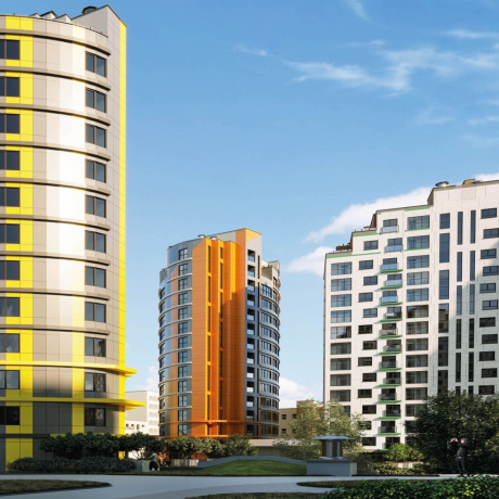 Фотография Продажа Застройщиком. Офис 90 м2 в  современном БЦ Эллипс, МК Фарфоровый - фото 1