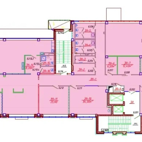 Фотография Аренда офисного этажа 640 м&sup2; в БЦ &laquo;Академия&raquo; - фото 8