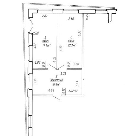 Фотография Под офис/услуги 52,4 кв.м.,  ЦЕНТР, в 5 мин.от метро - фото 1