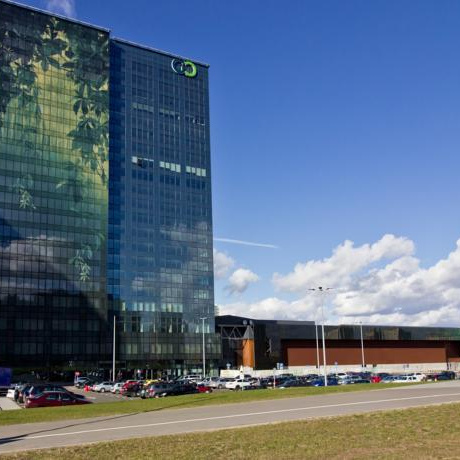 Фотография Аренда офиса 323,1 м&sup2; в БЦ &laquo;Green City&raquo; на высоком этаже. Панорамное остекление. - фото 1