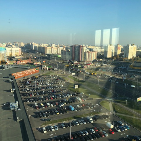 Фотография Аренда офиса 323,1 м&sup2; в БЦ &laquo;Green City&raquo; на высоком этаже. Панорамное остекление.  - фото 2