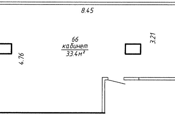 Аренда помещения 33,4 кв.м. возле метро Институт Культуры - фото 4