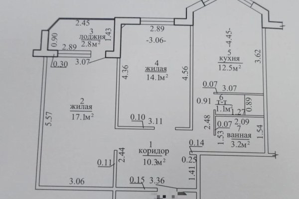 2-комнатная квартира по адресу Александрова Н.Н., 16 - фото 19