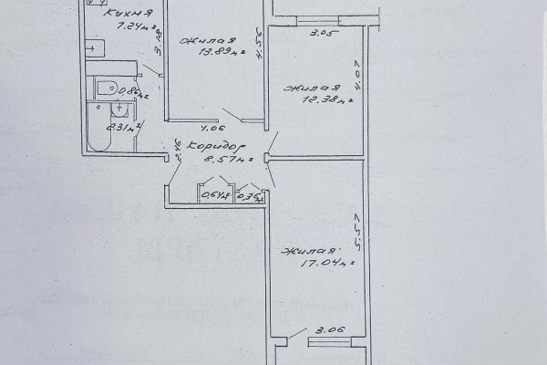 3-комнатная квартира по адресу Якубова ул., 66/2/2 - фото 15