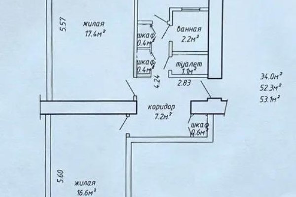 2-комнатная квартира по адресу Богдановича ул., 86 - фото 18