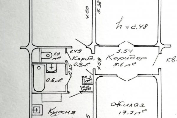 3-комнатная квартира по адресу Барамзиной ул., 10 - фото 2