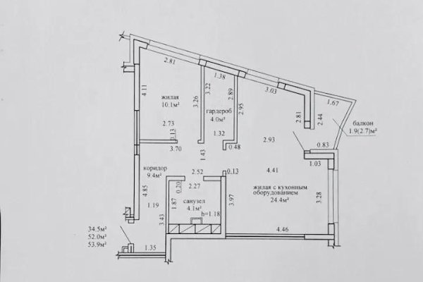 2-комнатная квартира по адресу Жореса Алфёрова ул., 7 - фото 17
