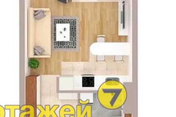 1-комнатная квартира по адресу Михаила Савицкого ул., 37 - фото 4