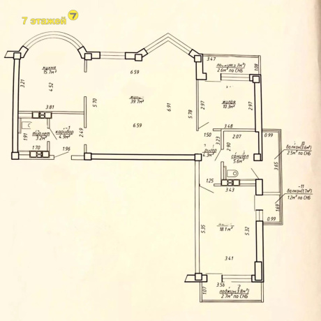 Фотография 3-комнатная квартира по адресу Гедройца ул., 2 - фото 19