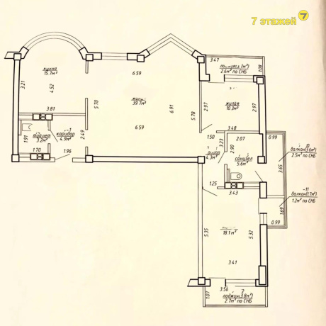 Фотография 3-комнатная квартира по адресу Гедройца ул., 2 - фото 18