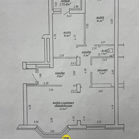 Фотография 3-комнатная квартира по адресу Беды ул., 26 - фото 17