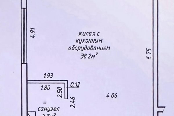 1-комнатная квартира по адресу Белградская ул., 4 - фото 18