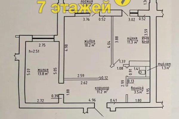 2-комнатная квартира по адресу 40 лет Победы ул., 30В - фото 18