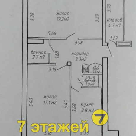 Фотография 2-комнатная квартира по адресу Независимости просп., 191/А - фото 20