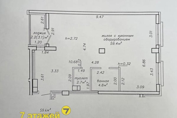 3-комнатная квартира по адресу Макаенка ул., 12Б - фото 20