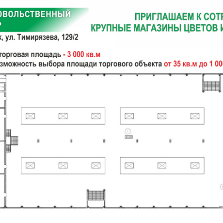 Фотография Аренда площади для оптово-розничной торговли цветами (от 35 кв.м) - фото 5
