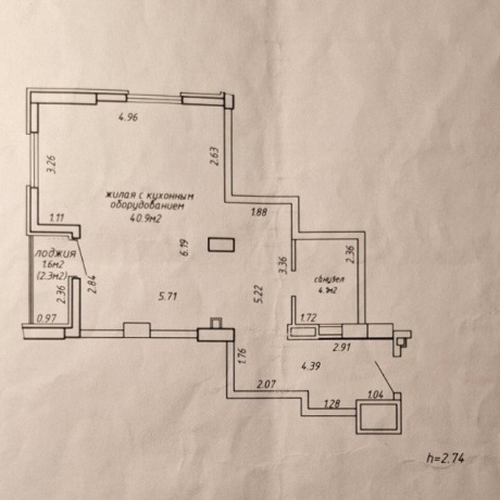 Фотография 1-комнатная квартира по адресу ТУРОВСКОГО КИРИЛЛА, 10 - фото 18