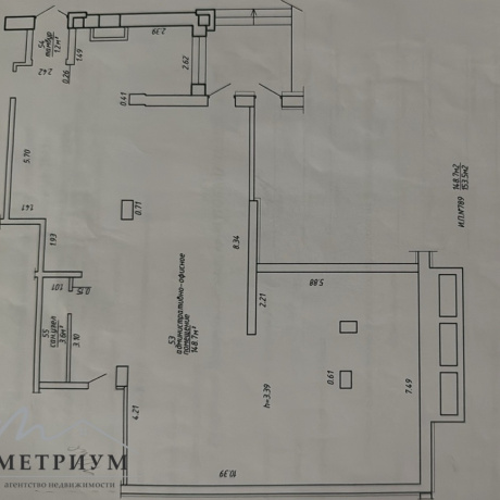 Фотография  Пр-т Победителей, 133 аренда просторного помещения 153,5м2 с современным ремонтом  - фото 8