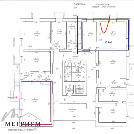 Фотография Офис 45,4 кв.м. ул. Соломенная 23А-1 - фото 2