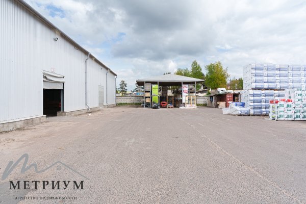 Аренда неотапливаемого склада 800 м2 + офис, в аг. Хатежино - фото 10