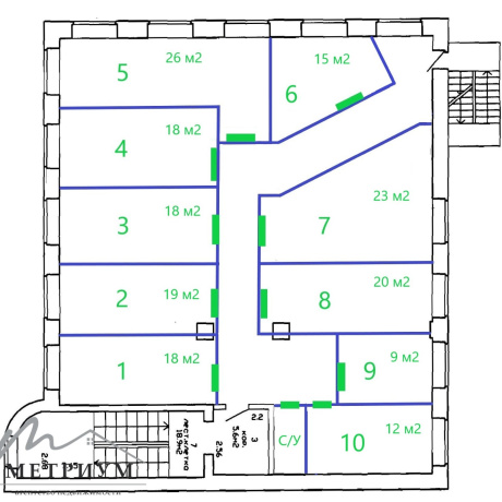 Фотография Помещения в аренду 18,0 – 26,0 м², пр. Независимости, 199 - 5