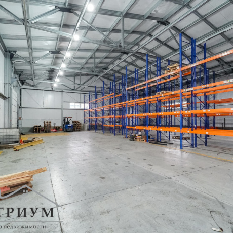 Фотография Склад без стеллажей 677,7кв.м. а.г. Колодищи, ул. Промышленная 14А/1 - фото 3