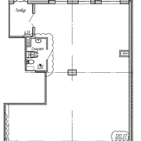 Фотография Сдается помещение ул. Восточная, 166 площадью 132,7 м2. - фото 15