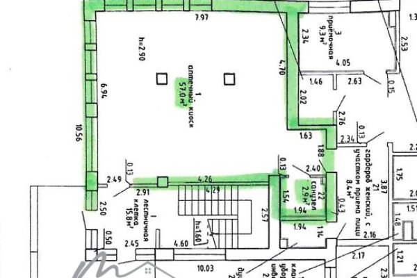 Офис в аренду в аг. Озерцо, площадью 59,9 кв. - фото 9