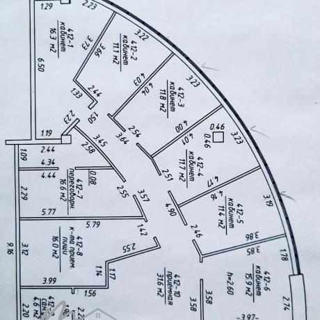Фотография Светлый офис 147м&sup2; на Янки Мавра 41 - фото 15