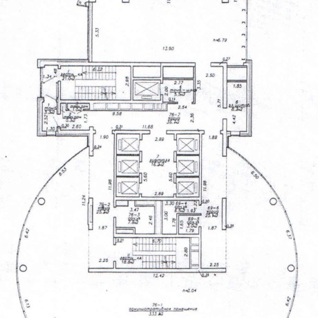 Фотография Аренда офиса на 30-м этаже 695 м2 в БЦ &laquo;Royal Plaza&raquo; пр-т Победителей 7А - фото 20