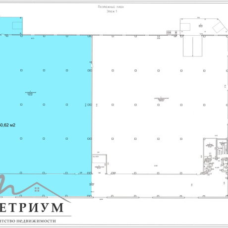 Фотография  Отапливаемый склад 1428,62 кв.м. в аг.Колодищи - фото 2