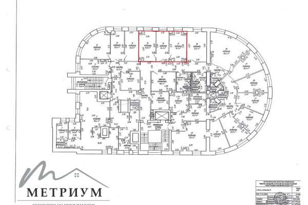 ОФИС из 3-х комнат 53,0кв.м. в БЦ &laquo;Манеж&raquo; ул. Кульман 11 - фото 9