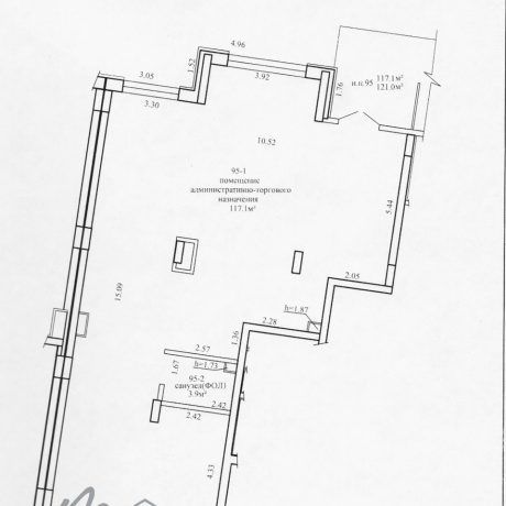 Фотография Торговое помещение 121кв.м., ул. Нововиленская, 51 - фото 15