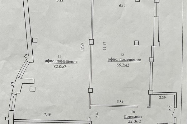 Офисное помещение 172,4 кв.м., по адресу: ул. Мележа, 5/2 - фото 2