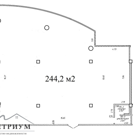 Фотография Офис 244,2м2, пр-т Дзержинского, 3Б - фото 2