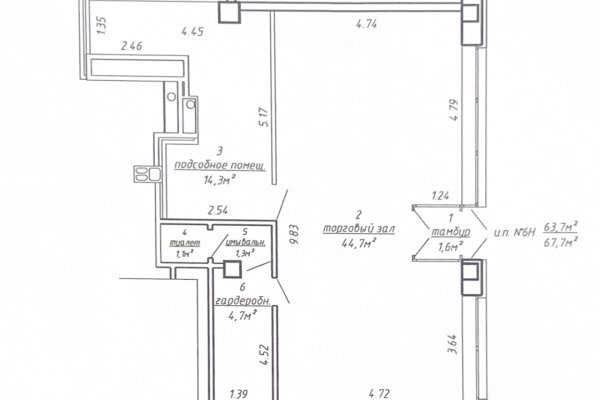 Арендатор не оплачивает услуги агентства!!! Сдается торговое помещение по адресу г.Минск  пр-т Независимости 168 - фото 10