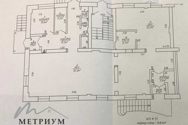 Арендатор не оплачивается услуги агентства!  Сдается помещение по адресу г.Минск п-р Независимости 60, площадью 177 кв.м - фото 17