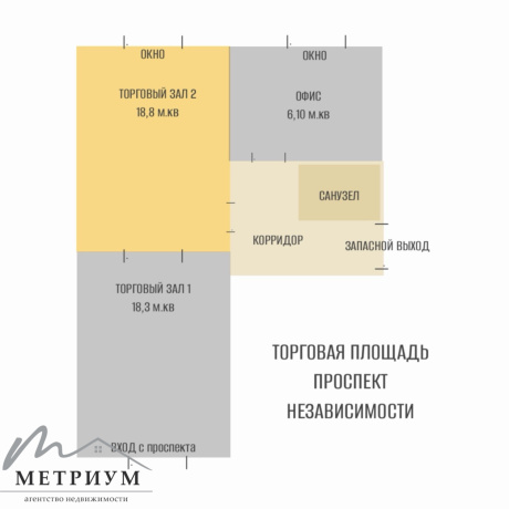 Фотография Продажа магазина 66,1 м2, пр-т Независимости, 53 - фото 3