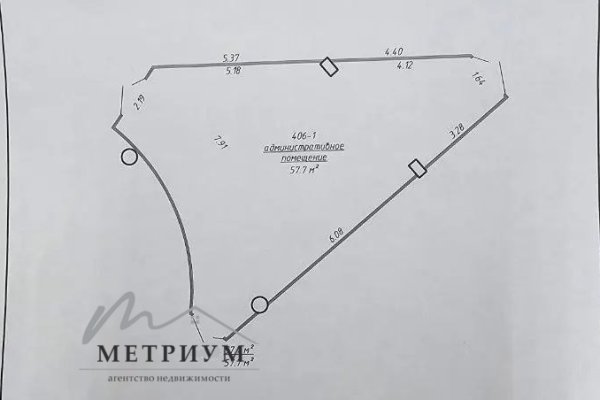 Продаётся офис 57,7 м&sup2; в БЦ &laquo;Зелёный луг&raquo; ул. Гамарника, 30 - фото 7