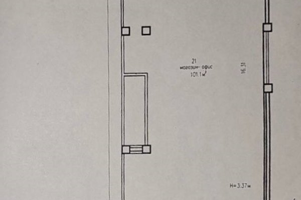 Торговое помещение 116.5м&sup2;, ул. Пономаренко 35А - фото 13