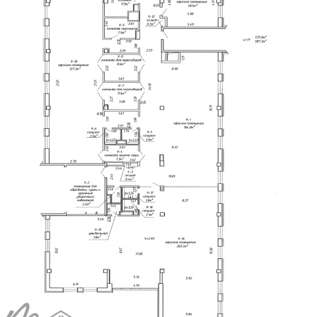 Фотография Продажа офиса с отличным ремонтом 587,3 кв.м., ул. Смоленская, 25 - фото 12